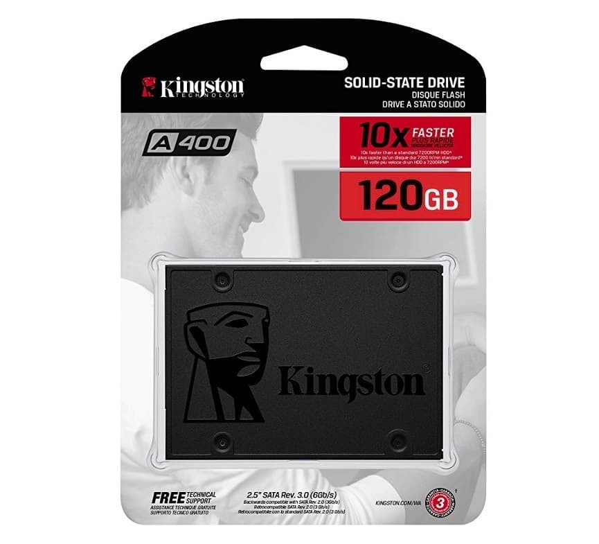 Disco a stato solido interno (SSD) da 120GB KINGSTON in  DFP Elettronica Store - Scafati, commercioVirtuoso.it