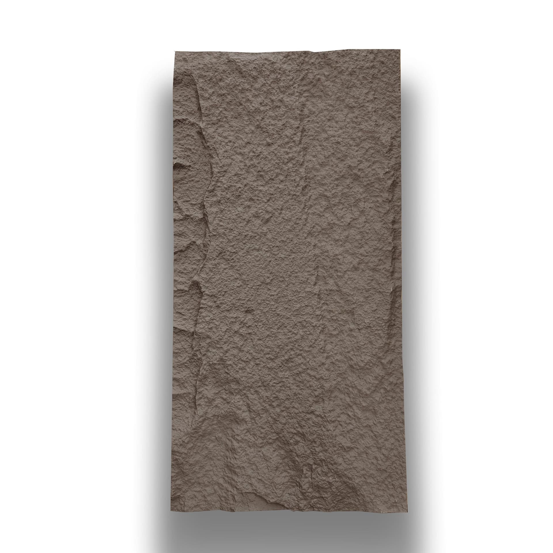 pannello di Rivestimento interno-esterno in PU effetto pietra CEMENTO ultrarealistico ed isolante 60x120cm in 3 modelli - 24