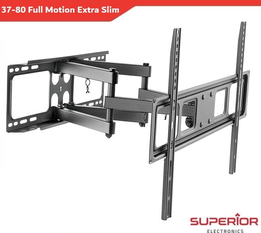 Supporto TV 37-80 Full Motion Extra Slim SUPERIOR