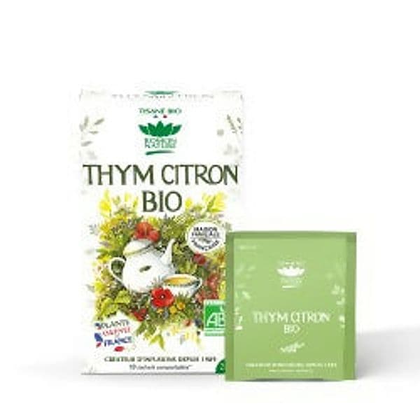 Tisana biologica al Limone e Timo Francia Romon Nature* - 18 bustine Romon Nature. rinomato per la sua fragranza e i suoi aromi unici.
