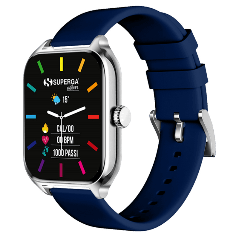 Superga winner smartwatch silver e blu - swt-stc010 in Orologi da polso eWeki - Napoli, commercioVirtuoso.it