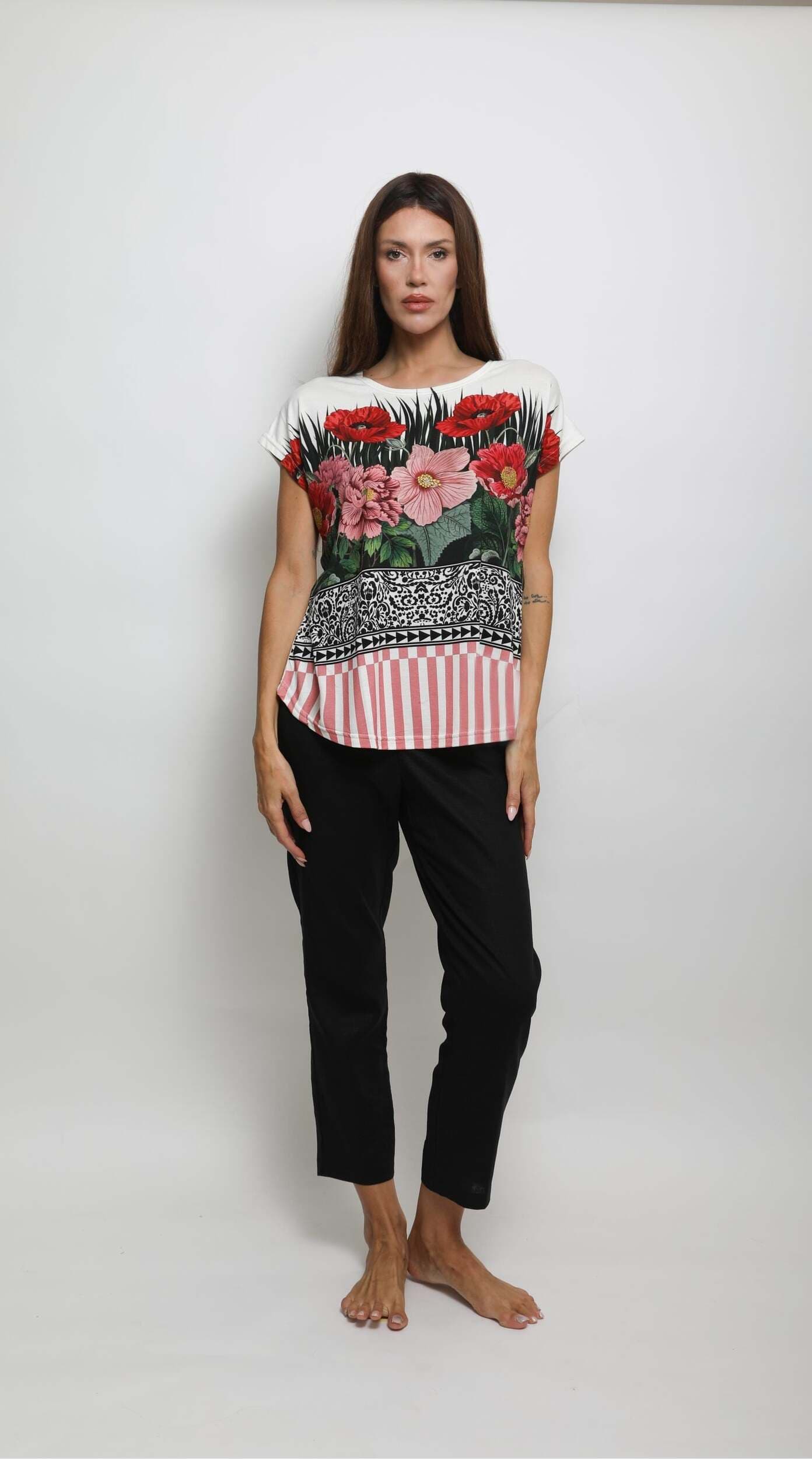 T-shirt-flowers