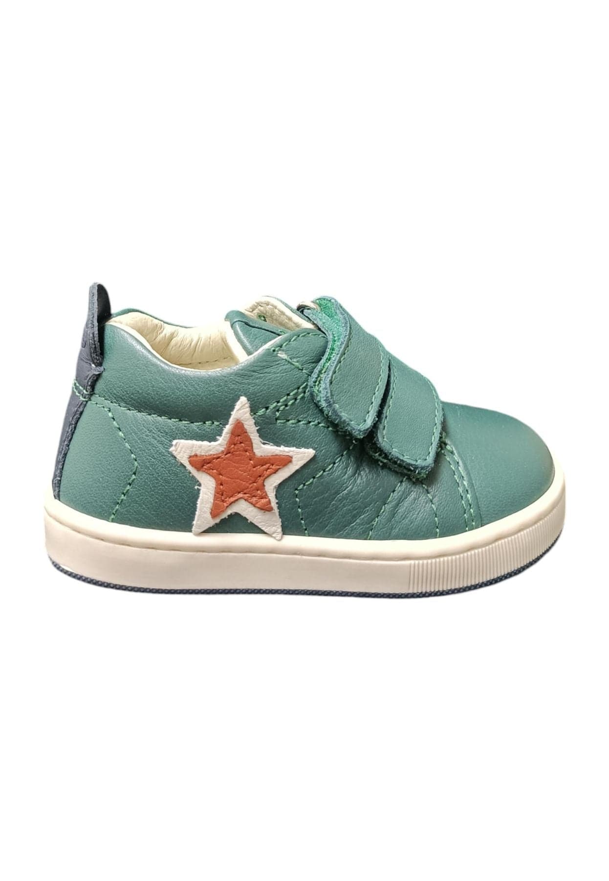 Scarpe sneakers Unisex bambini balducci cita  verdone-rosso-bianco velcro - 6