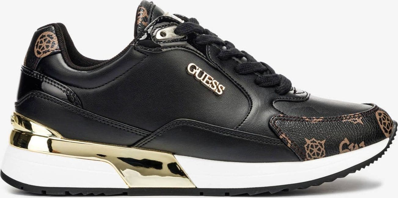 Guess Sneakers Nere Donna Scarpe Sportive Lacci Suola In Gomma Scarpa Fl5moxfal12 Casual Logo Sneaker Nera Fashion in Sneaker casual Euforia - Bronte, commercioVirtuoso.it