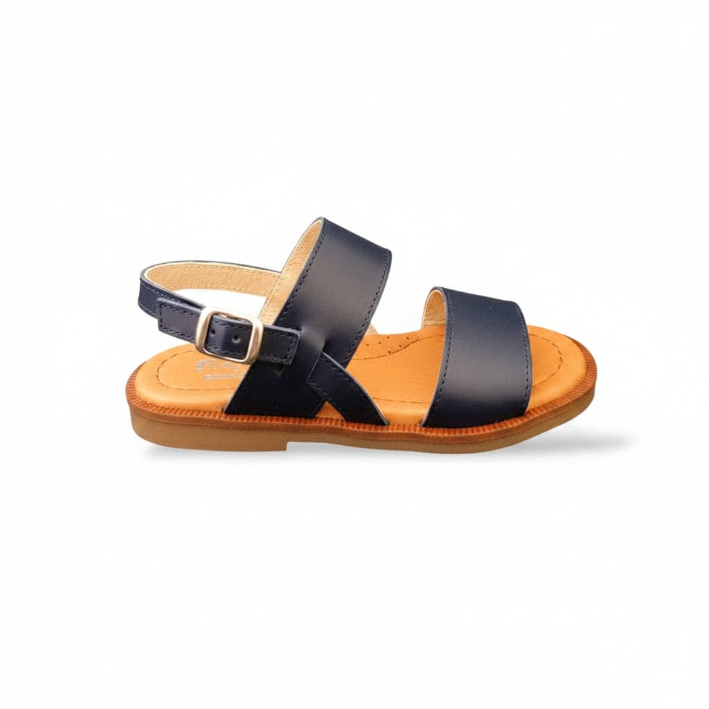 Sandalo Francescano Pelle Bambini e Ragazzi Panyno Horma B3039 Blue – Fibia Unisex Taglia 22-39 - 6