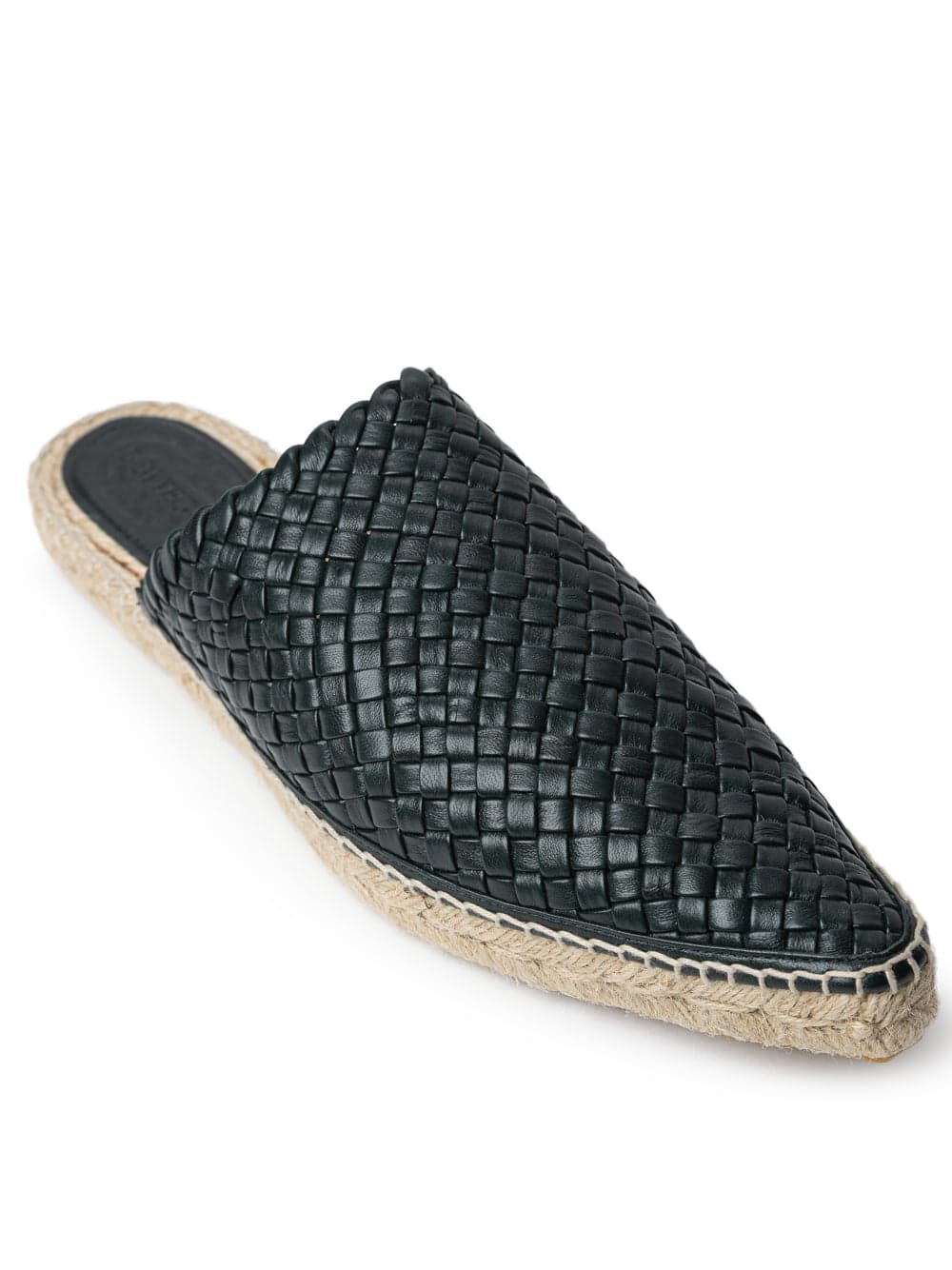 Bottega Veneta Espadrillas Lagoon con Intreccio in Verde Scuro da donna in Sandali moda Drestige - Casamassima, commercioVirtuoso.it