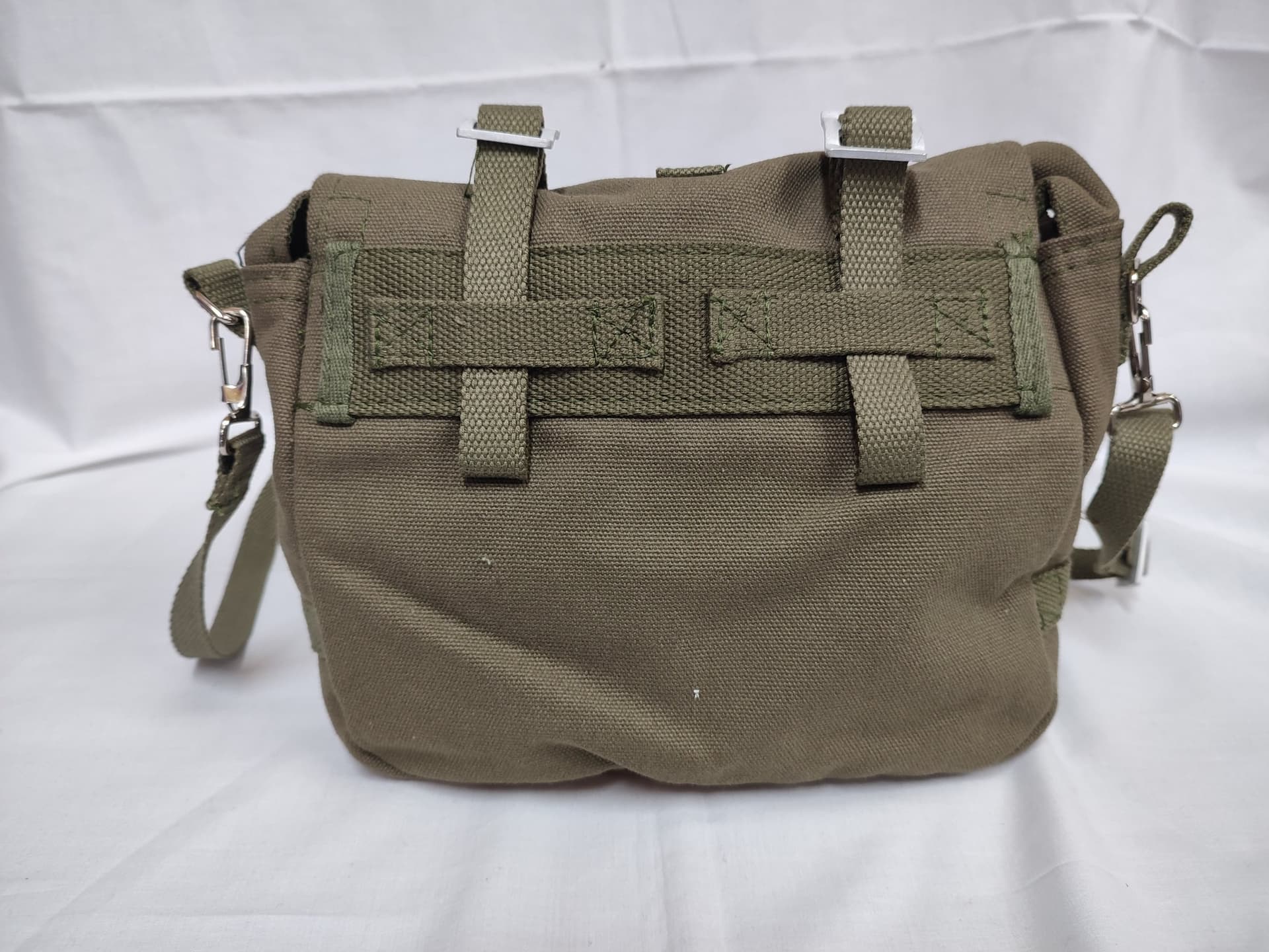Borsa Tascapane mini verde Stone Wash in Borse a spalla Il Distintivo - Pesaro, commercioVirtuoso.it
