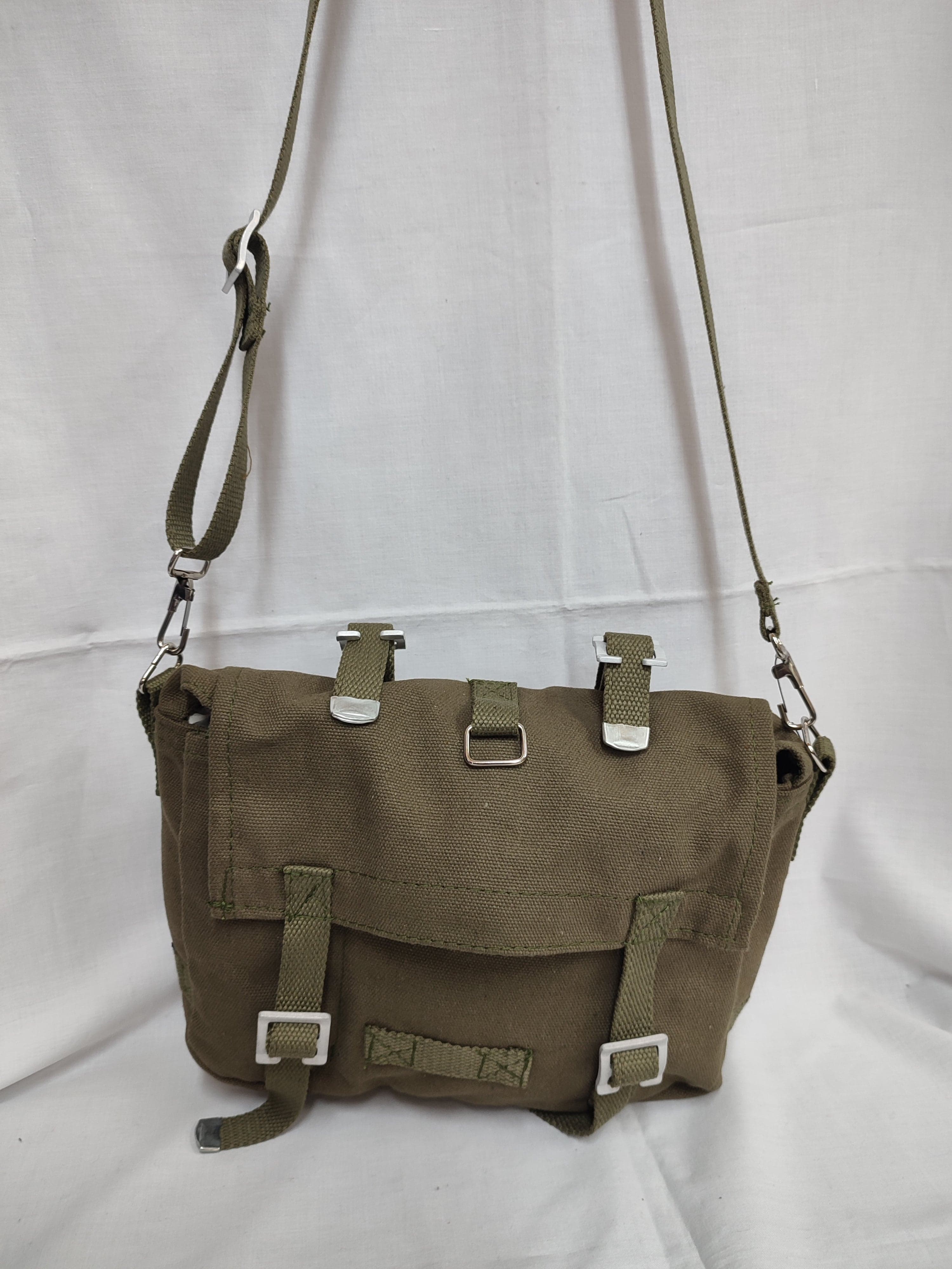 Borsa Tascapane mini verde Stone Wash in Borse a spalla Il Distintivo - Pesaro, commercioVirtuoso.it
