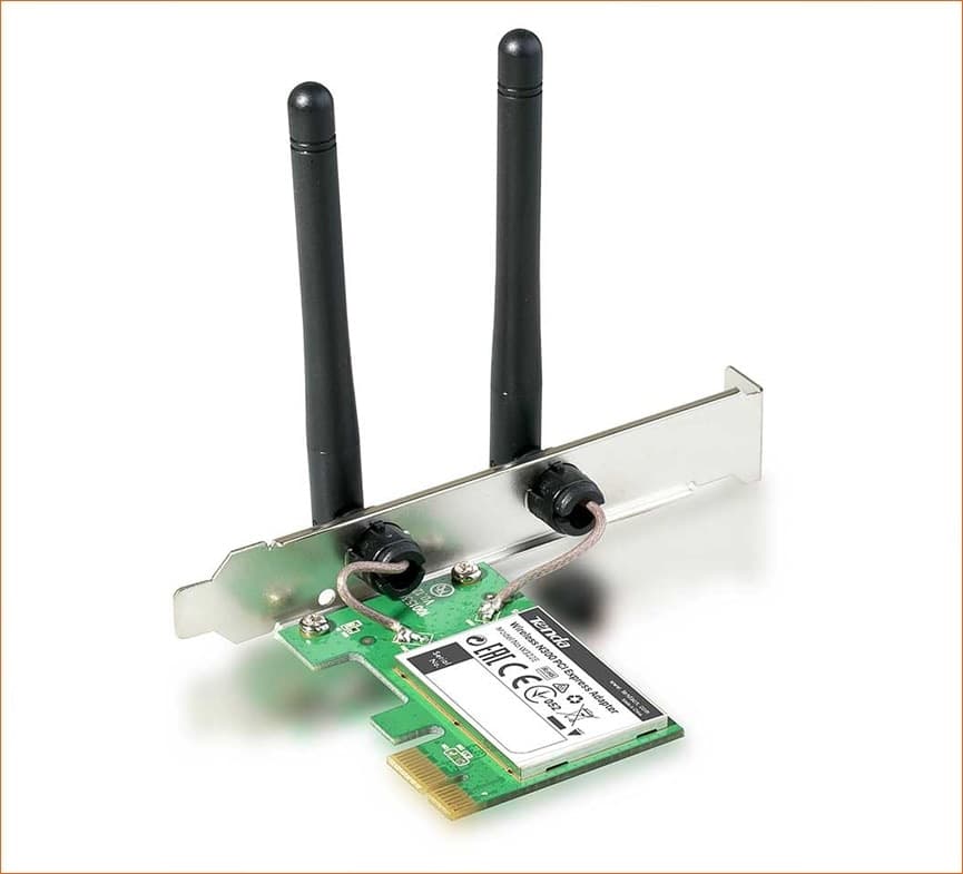 Adattatore Wireless N300 PCI-Express TENDA W322E in Schede di rete DFP Elettronica Store - Scafati, commercioVirtuoso.it