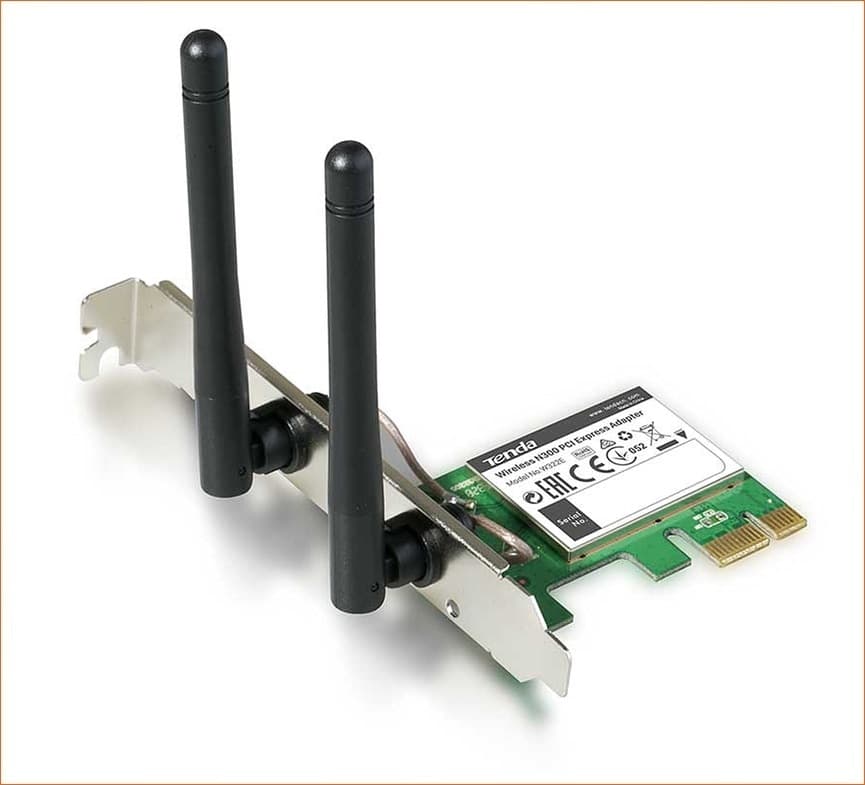 Adattatore Wireless N300 PCI-Express TENDA W322E in Schede di rete DFP Elettronica Store - Scafati, commercioVirtuoso.it