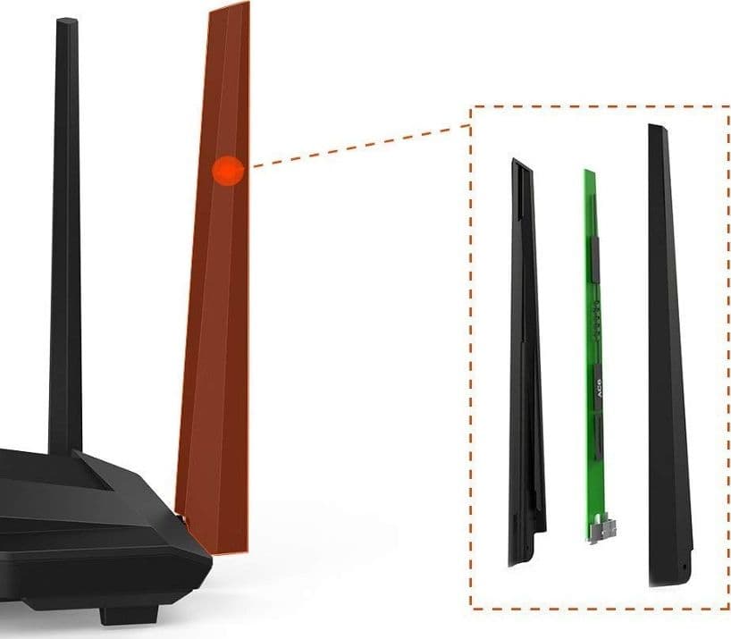 Router Wi-Fi Dual-Band Gigabit 1200Mbps TENDA AC10 in  DFP Elettronica Store - Scafati, commercioVirtuoso.it