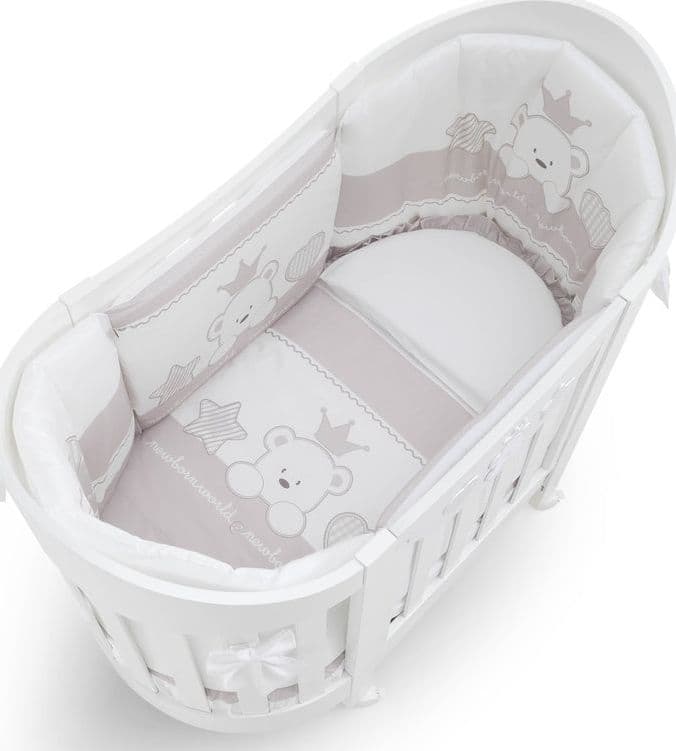 Lettino Ovale Lunetta Italbaby Baby Re Bianco in Lettini con sbarre La Casa Del Bebè - Napoli, commercioVirtuoso.it