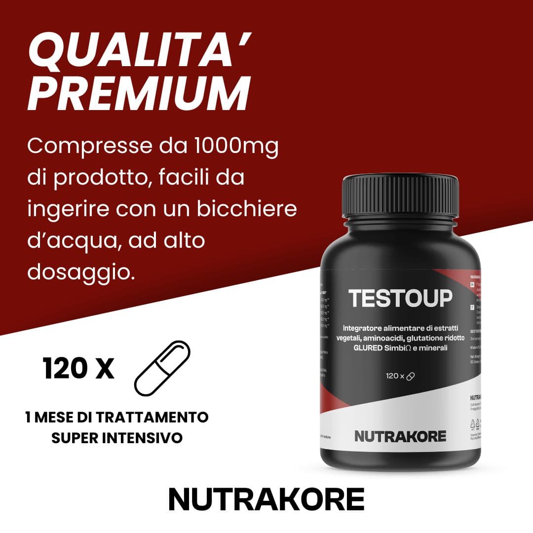 Testosterone uomo TestoUp® in Maca Natugea - Pavia, commercioVirtuoso.it