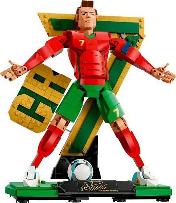 LEGO Editions – Cristiano Ronaldo – Leggenda del calcio in Animali Cartoleria Deja Vu - Crotone, commercioVirtuoso.it