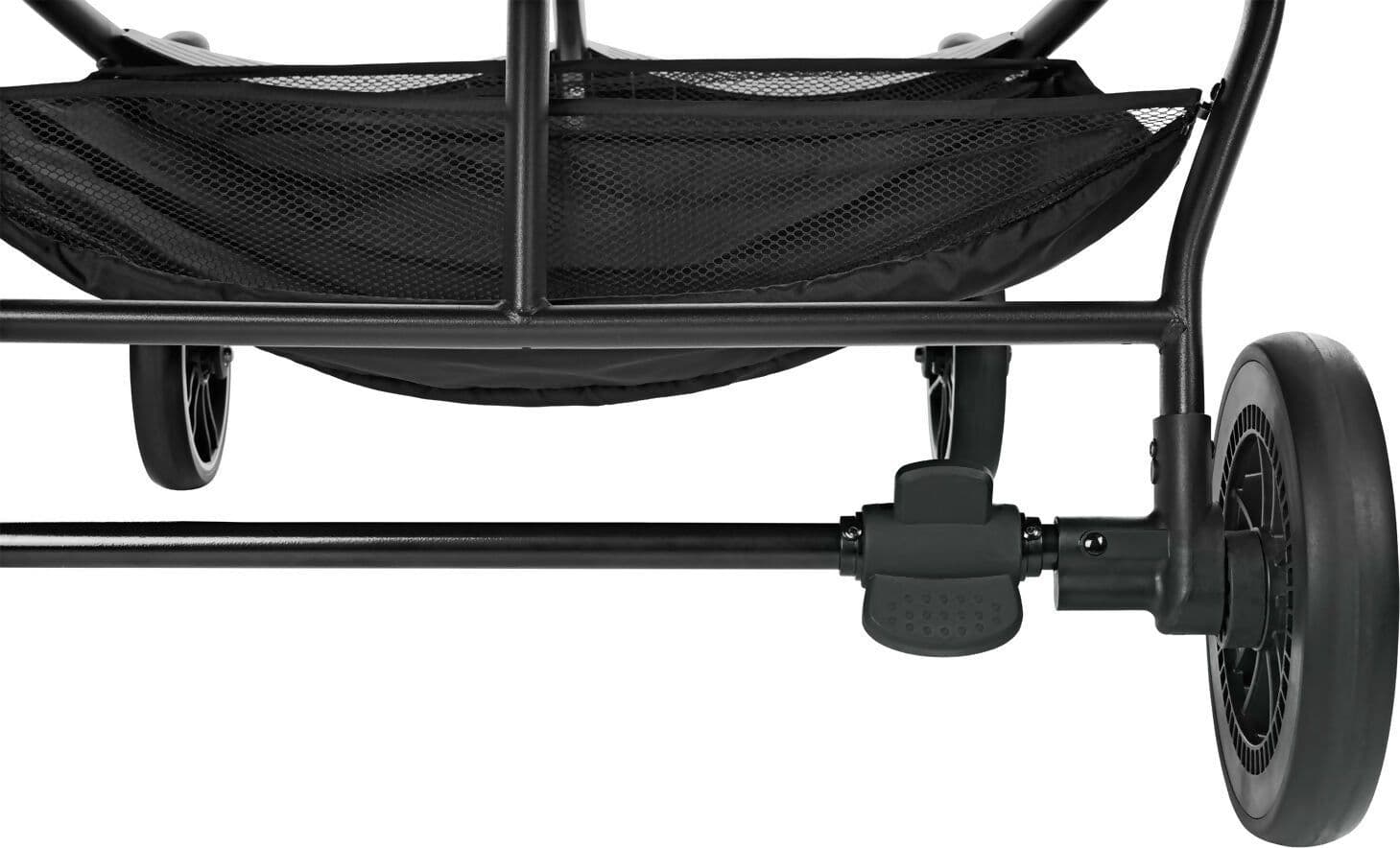 KIKKABOO Passeggino Gemellare Happy 2 Dark Grey 2024 - Twin - telaio in alluminio robusto, chiusura automatica e veloce, adatto dalla nascita fino a 15 kg, ruota a 360° RUOTA TOTALMENTE, colore Dark Grey, grigio in Passeggini compatti Sanitaria Gioia del Bimbo - Villa San Giovanni, commercioVirtuoso.it