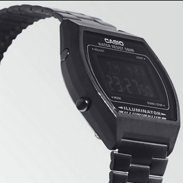 Orologio casio unisex, B640WB-1BEF, vintage orologio total black per uomo o per donna in Orologi da polso Loweconomy - Marineo, commercioVirtuoso.it