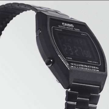 Orologio casio unisex, B640WB-1BEF, vintage orologio total black per uomo o per donna in Orologi da polso Loweconomy - Marineo, commercioVirtuoso.it