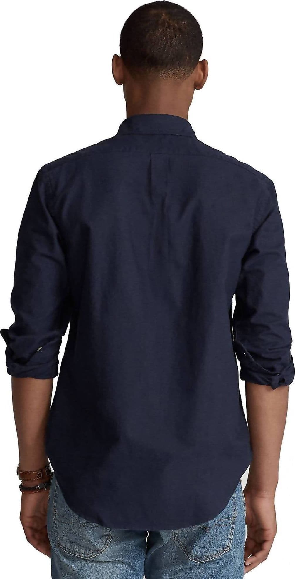 Ralph Lauren Camicia Uomo Button-down Tinta Unita Slim Fit Feather Weight Twill Camicia Polo Maniche Lunghe Pony Ricamato in Camicie casual Euforia - Bronte, commercioVirtuoso.it