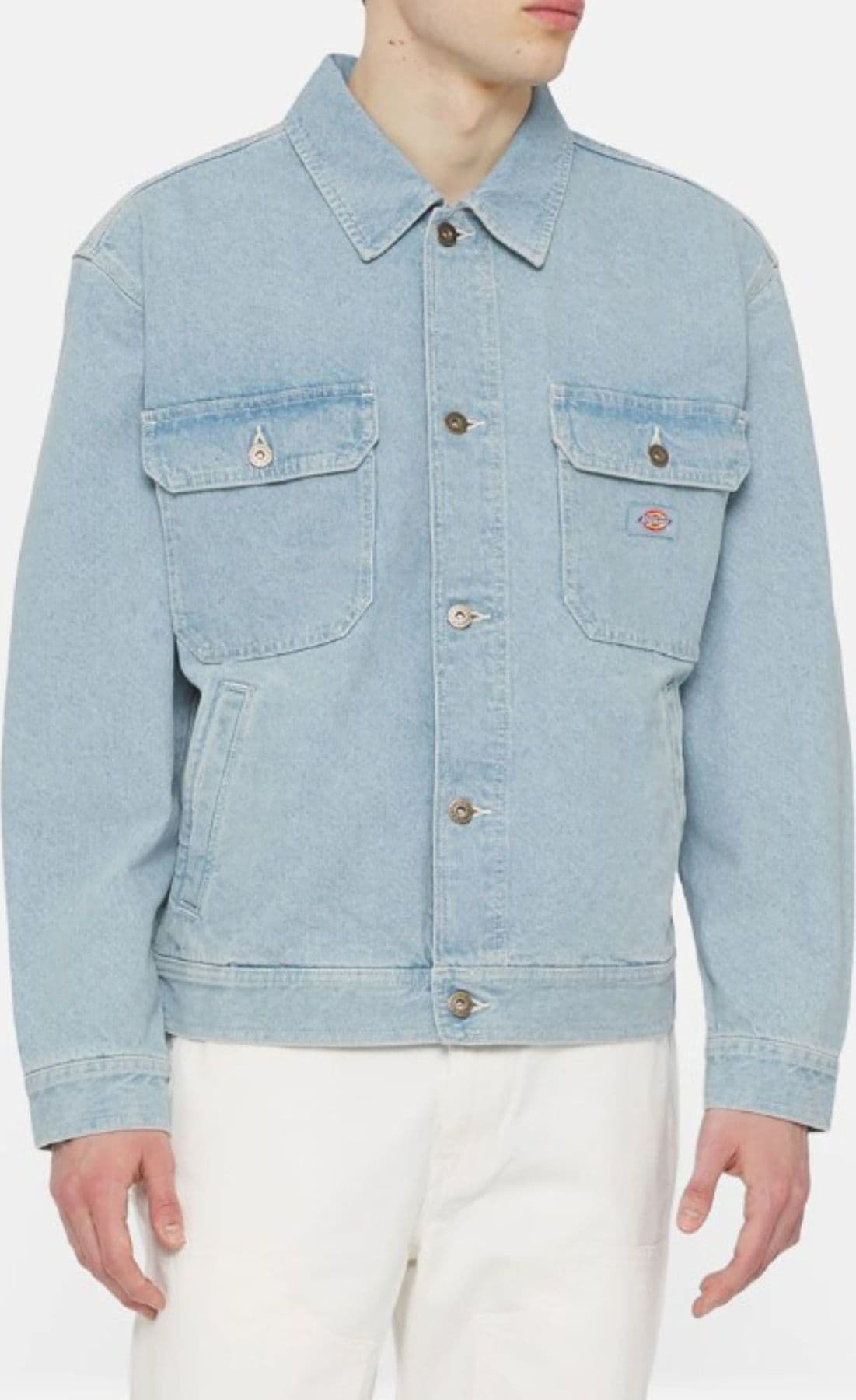 DICKIES camicia di jeans MADISON JACKET VNTG BLUE da uomo in Camicie casual Drestige - Casamassima, commercioVirtuoso.it