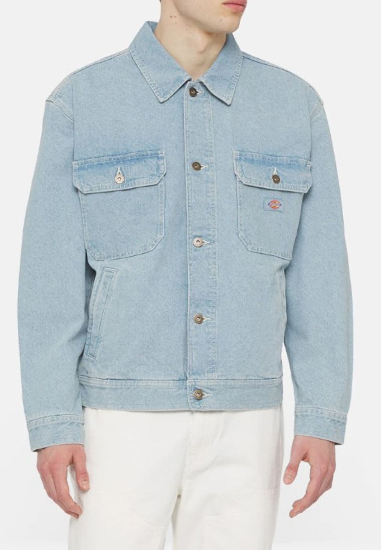 DICKIES camicia di jeans MADISON JACKET VNTG BLUE da uomo in Camicie casual Drestige - Casamassima, commercioVirtuoso.it