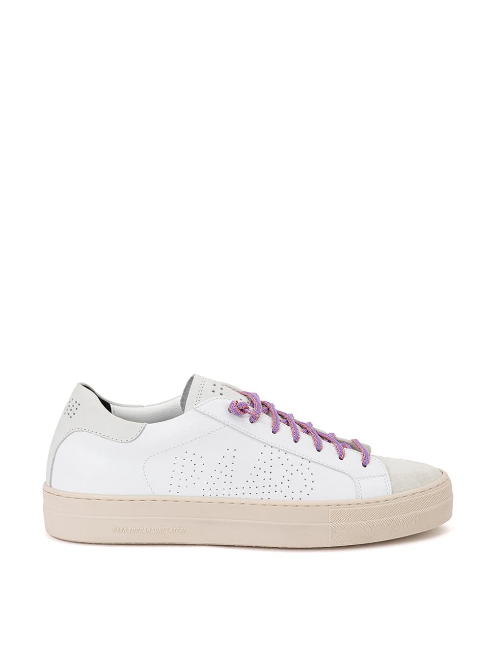 P448 Sneaker Thea in pelle Bianca da donna in Sneaker casual Drestige - Casamassima, commercioVirtuoso.it