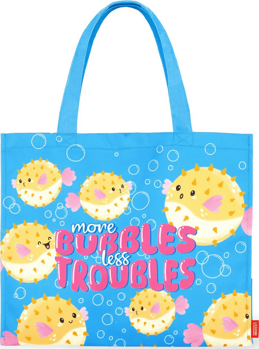 Legami - Borsa Mare Donna, Grande, Beach Bag in Materiale Rinforzato, Borsa da Spiaggia con Chiusura Bottone Magnetico, Tote Bag, Sostiene fino a 15 KG, 44 x 61,5 cm