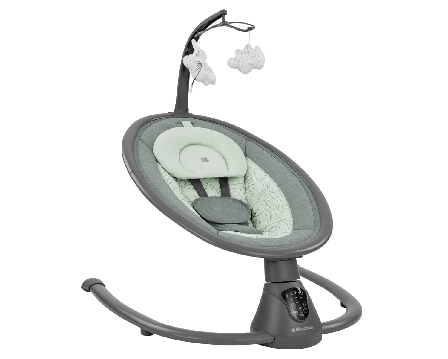 Sdraietta Dondolo Elettrica  Kikkaboo Side to Side Swing Twiddle - Vari Colori - 10