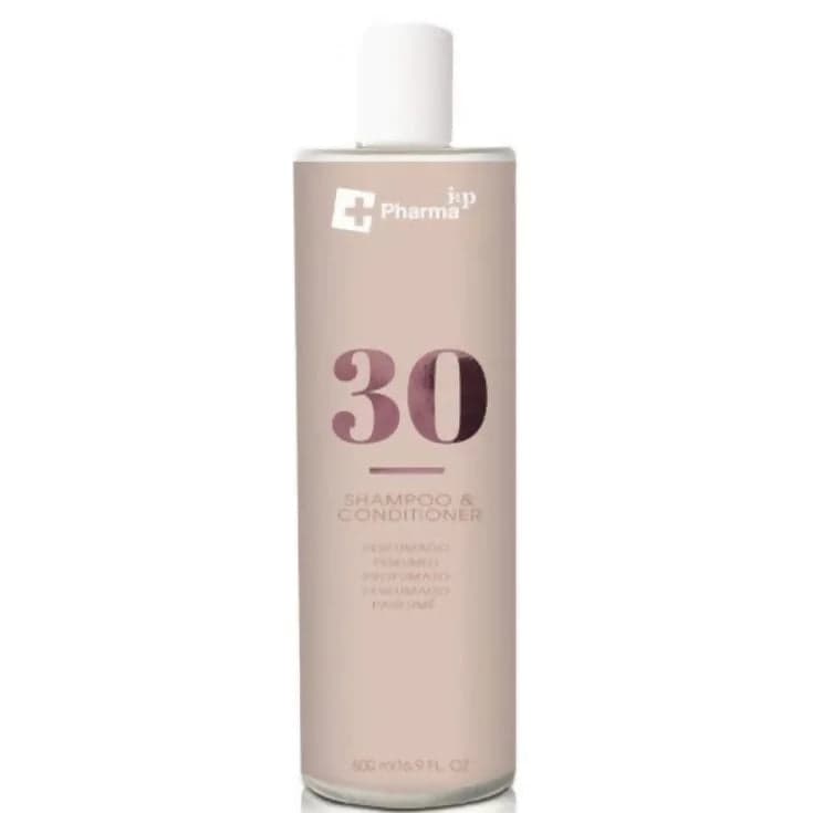shampoo e balsamo profumato iap pharma n.15 500ml trattamento 2 in 1 per la detersione quotidiana di tutti i tipi di capelli arricchito con oli vegetali e vitamine - 5