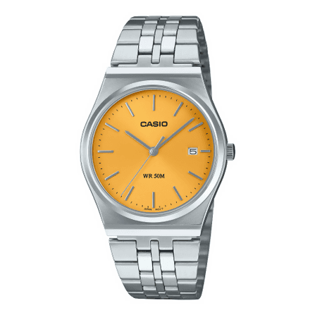 Orologio Casio per uomo serie MTP-B154D, sfondo multicolore con datario, movimento al quarzo, impermeabile in Orologi da polso Loweconomy - Marineo, commercioVirtuoso.it