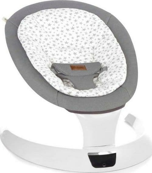 JANE' Sdraietta MOON - Sdraietta Dondolo Elettrica Side to Side Swing Twiddle - Altalena Musicale per Neonati, Sedia a Dondolo con Telecomando, rilassante, calmante