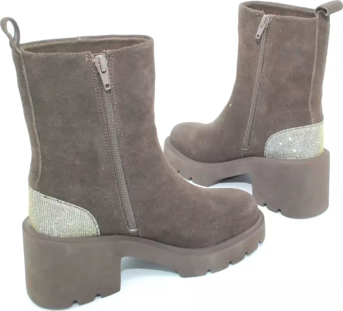 ToscaBlu Donna Tronchetto in pelle scamosciata in Stivali Cantali Calzature - Randazzo, commercioVirtuoso.it