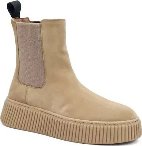 Frau Donna Beatles in pelle scamosciata suola scanalata in Stivali Cantali Calzature - Randazzo, commercioVirtuoso.it