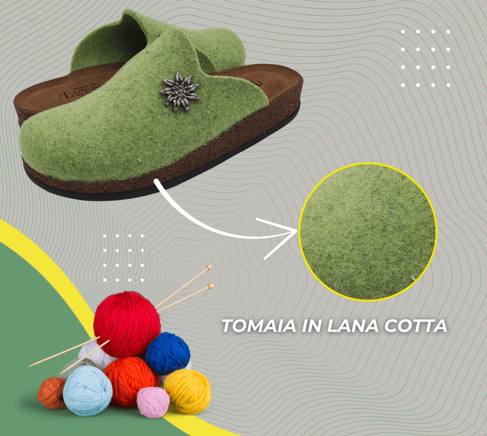 Originali Zoccoli Alpini, Ciabatte Uomo e Donna Invernali, Calde Sabot Tirolesi in Lana Cotta, 100% Made in Italy in Ciabatte moda Primo Calzature - Venezia, commercioVirtuoso.it