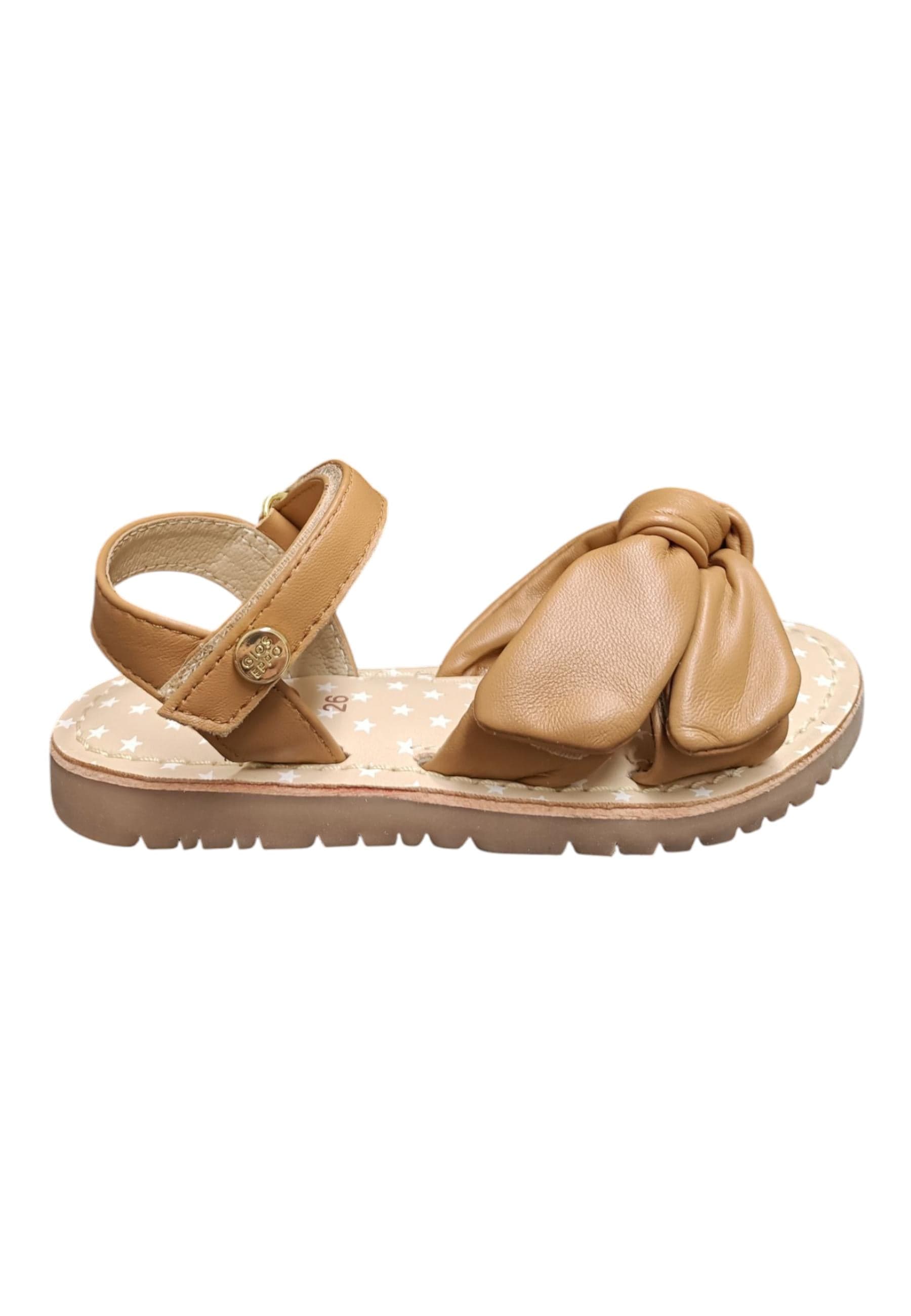 Sandalo bambina Gioseppo Wareham cuoio pelle velcro comfort elegance - 6