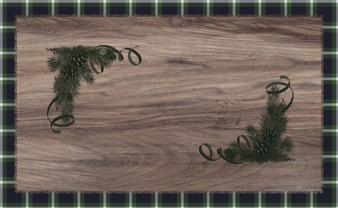Tovaglia da Tavola X12 Enne Design Abete in Tovaglie The King Luxury - San Marcellino, commercioVirtuoso.it