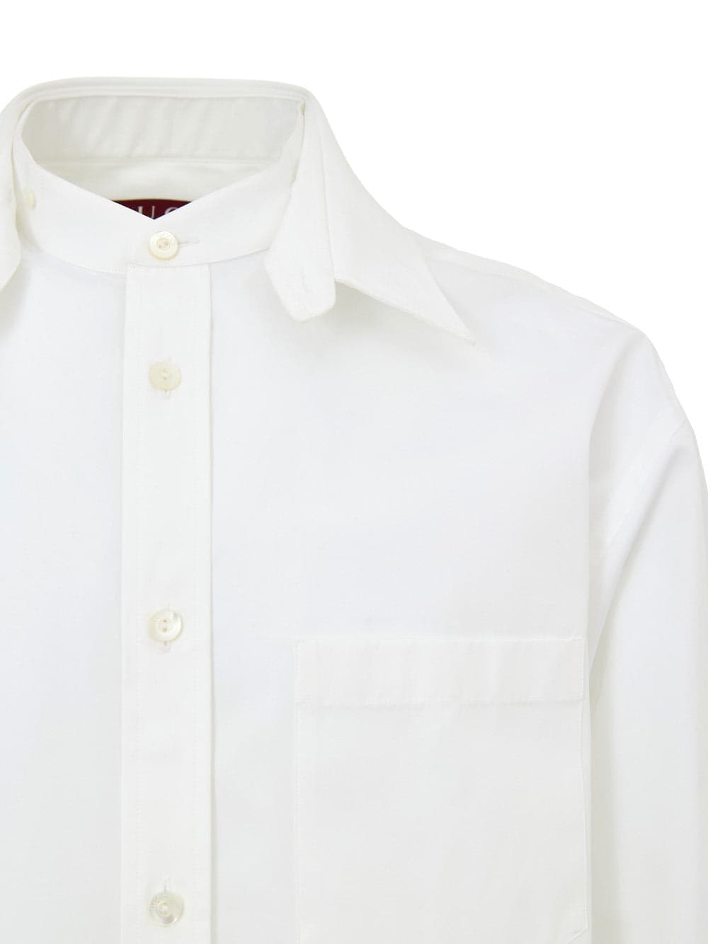 Gucci Camicia in Popeline di Cotone con Doppio Colletto da uomo in Camicie casual Drestige - Casamassima, commercioVirtuoso.it