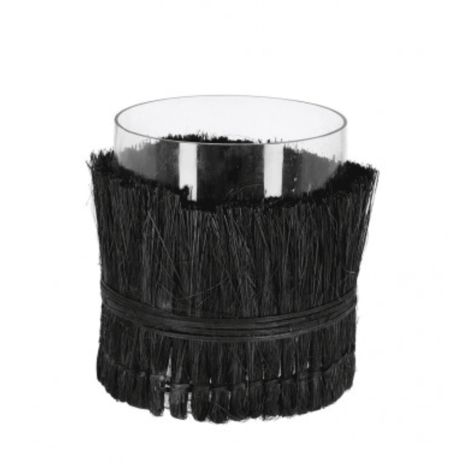 Vaso "zhob" cilindrico nero prodotto fatto a mano - 4
