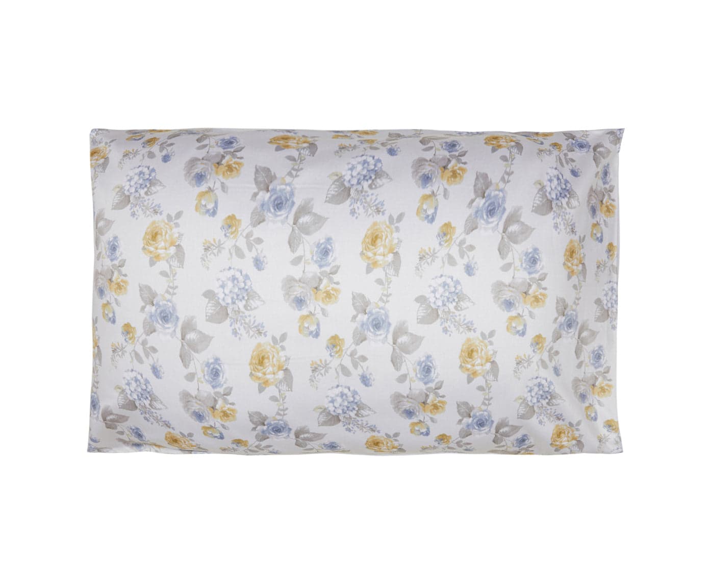 Completo letto in raso di puro cotone Romance Azzurro - Vanita di raso