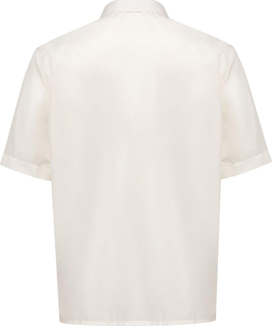 Dior Camicia Mezza Manica con Zip in Bianco con Logo da uomo in Camicie casual Drestige - Casamassima, commercioVirtuoso.it