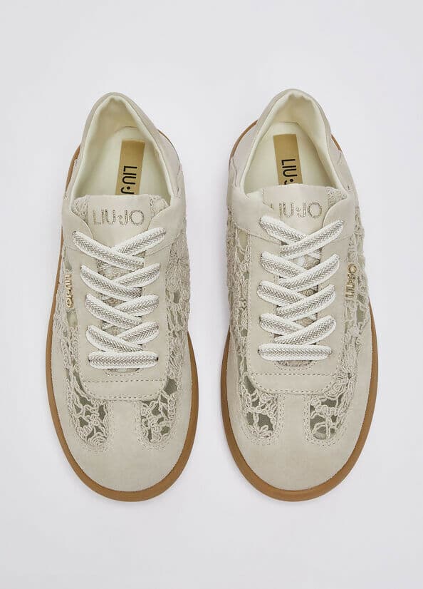 Liujo Donna Sneakers con ricamo macramè in Sneaker casual Cantali Calzature - Randazzo, commercioVirtuoso.it