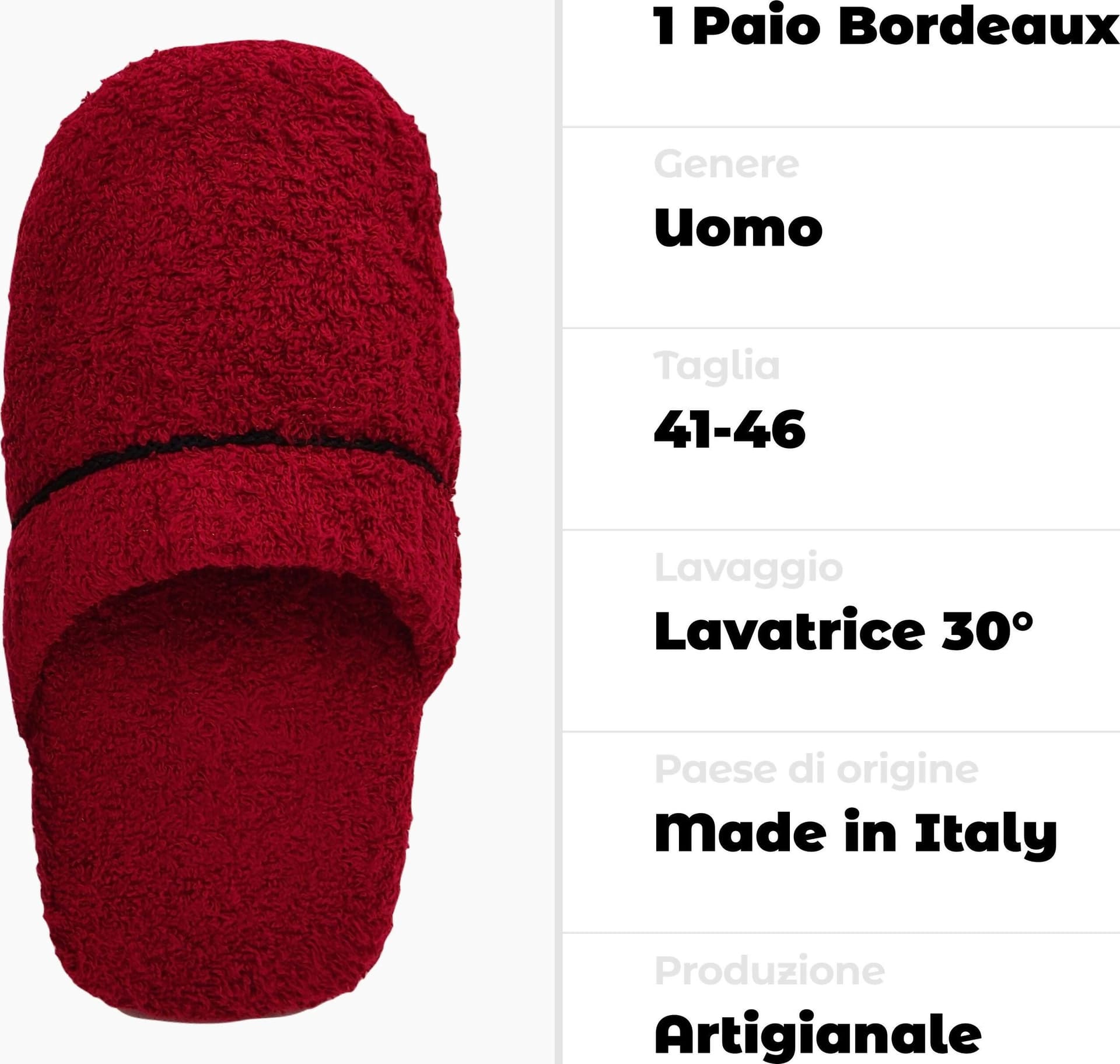 1 Paio Bordeaux