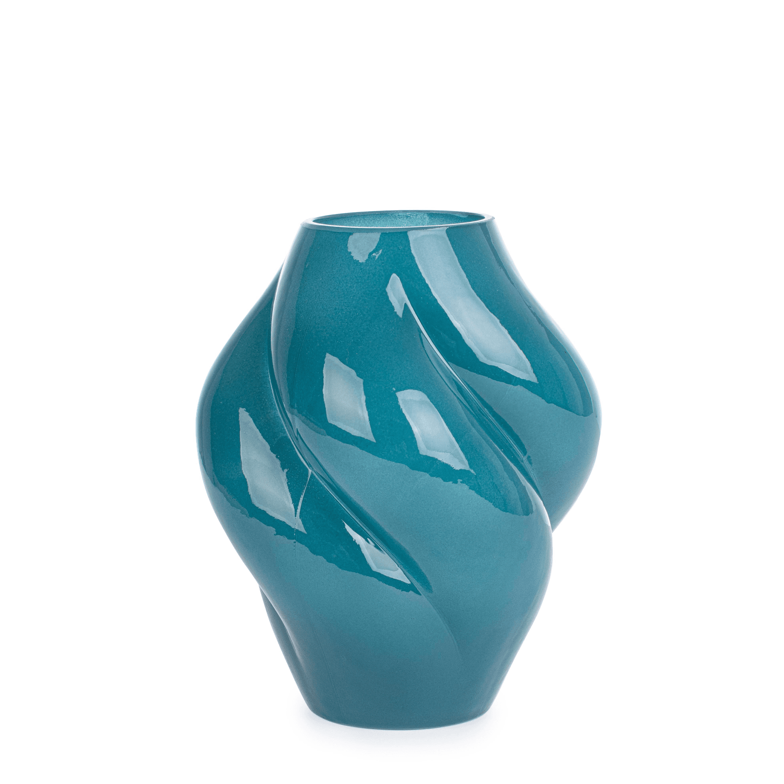 Vaso da interno tondo "Daven" in vetro Ø 16x h 20 cm - 4