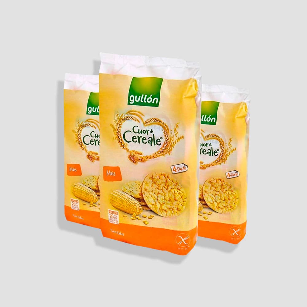 Gallette chips e cracker di riso