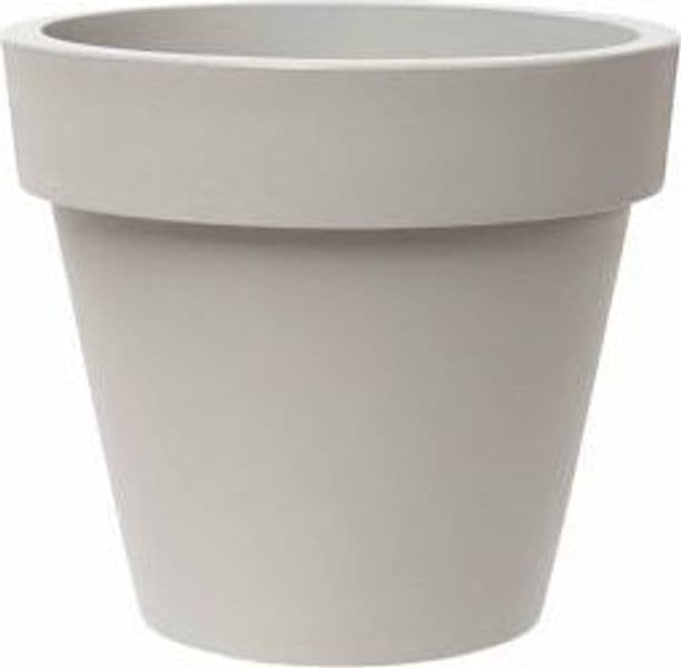 Vaso tondo "Standard One Essential" in plastica colorati da esterno e giardino per piante e fiori - 17
