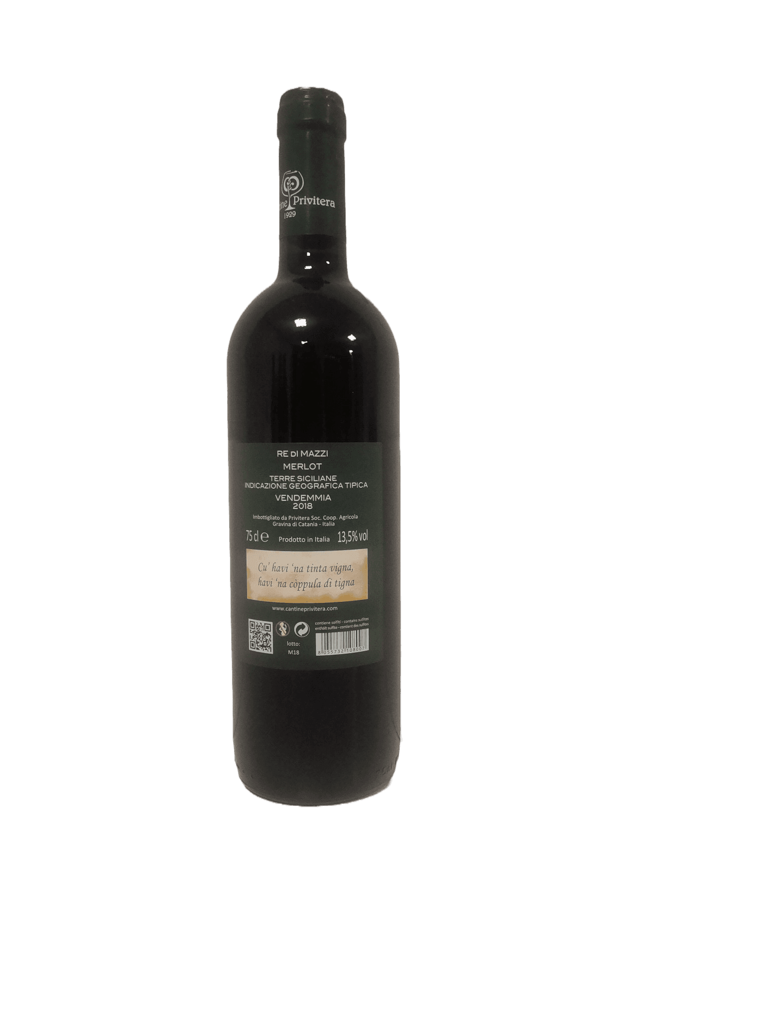 Vino Rosso Merlot in Vino rosso Tesori Di Sicilia - Nicosia, commercioVirtuoso.it