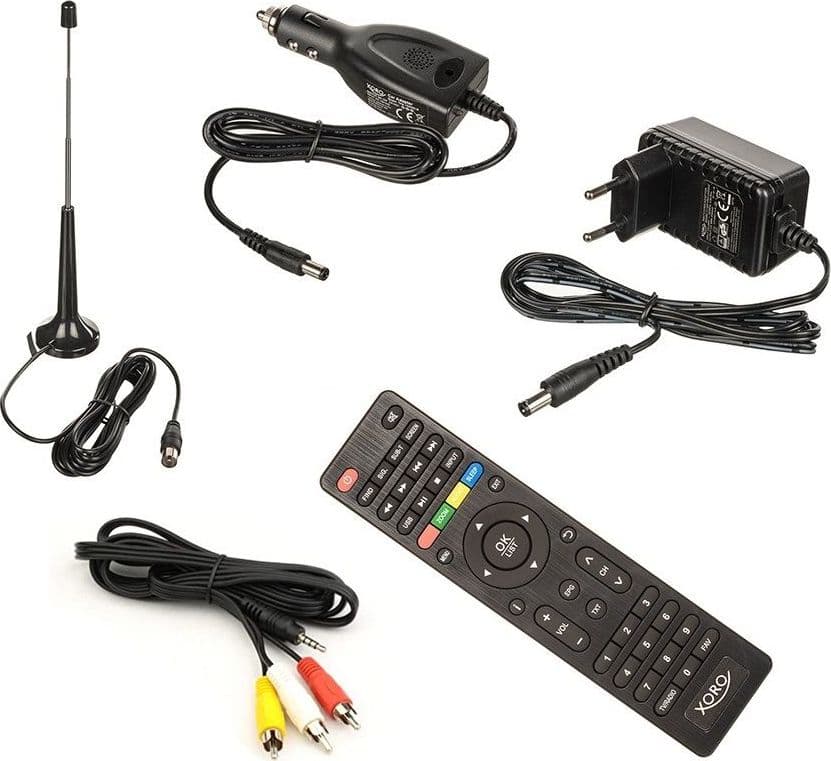 Televisore portatile LED 10,1" Pollici HD XORO PTL 1015 V2 DVB-T2 H.265/HEVC 10 bit in Televisori DFP Elettronica Store - Scafati, commercioVirtuoso.it