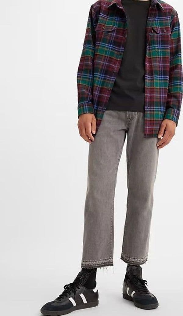 LEVI'S jeans 551Z STRAIGHT CROP FLOWER da uomo in Jeans Drestige - Casamassima, commercioVirtuoso.it