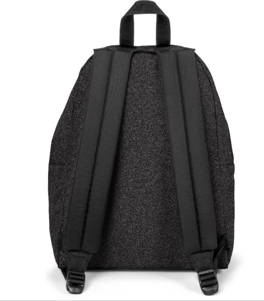 Zaino padded pak'r eastpak 24l - spark black glitter in Cartelle Cartoleria Deja Vu - Crotone, commercioVirtuoso.it