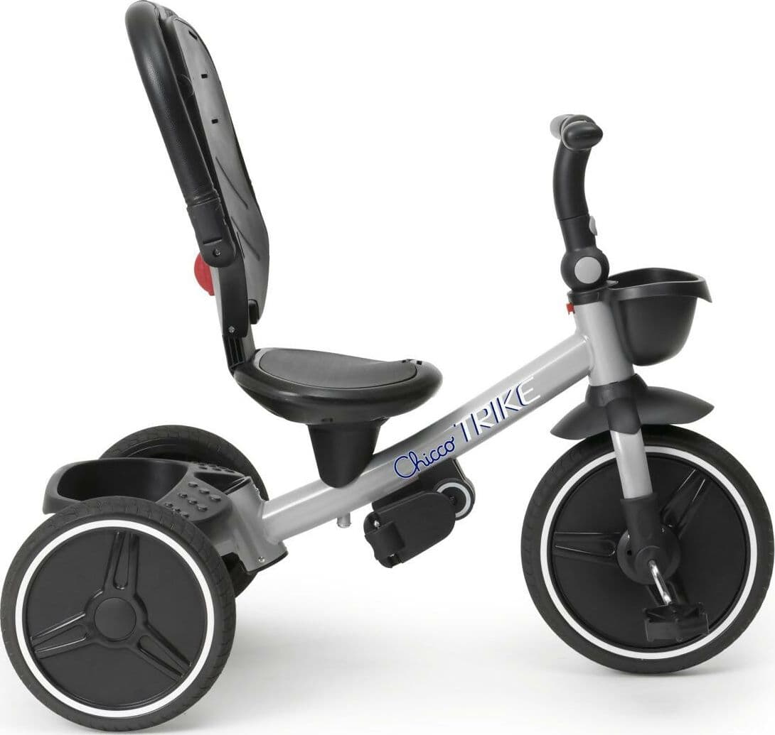 CHICCO Triciclo Evolutivo Bambini 4in1 segue la crescita del bambino - Telaio in Metallo - Ruote in Gomma EVA - Cintura a 4 Punti - Maniglione Telescopico e Cappottina Rimovibili - Passeggino con Seduta Reversibile - Cestino - colore BLU in Bici per bambini Sanitaria Gioia del Bimbo - Villa San Giovanni, commercioVirtuoso.it