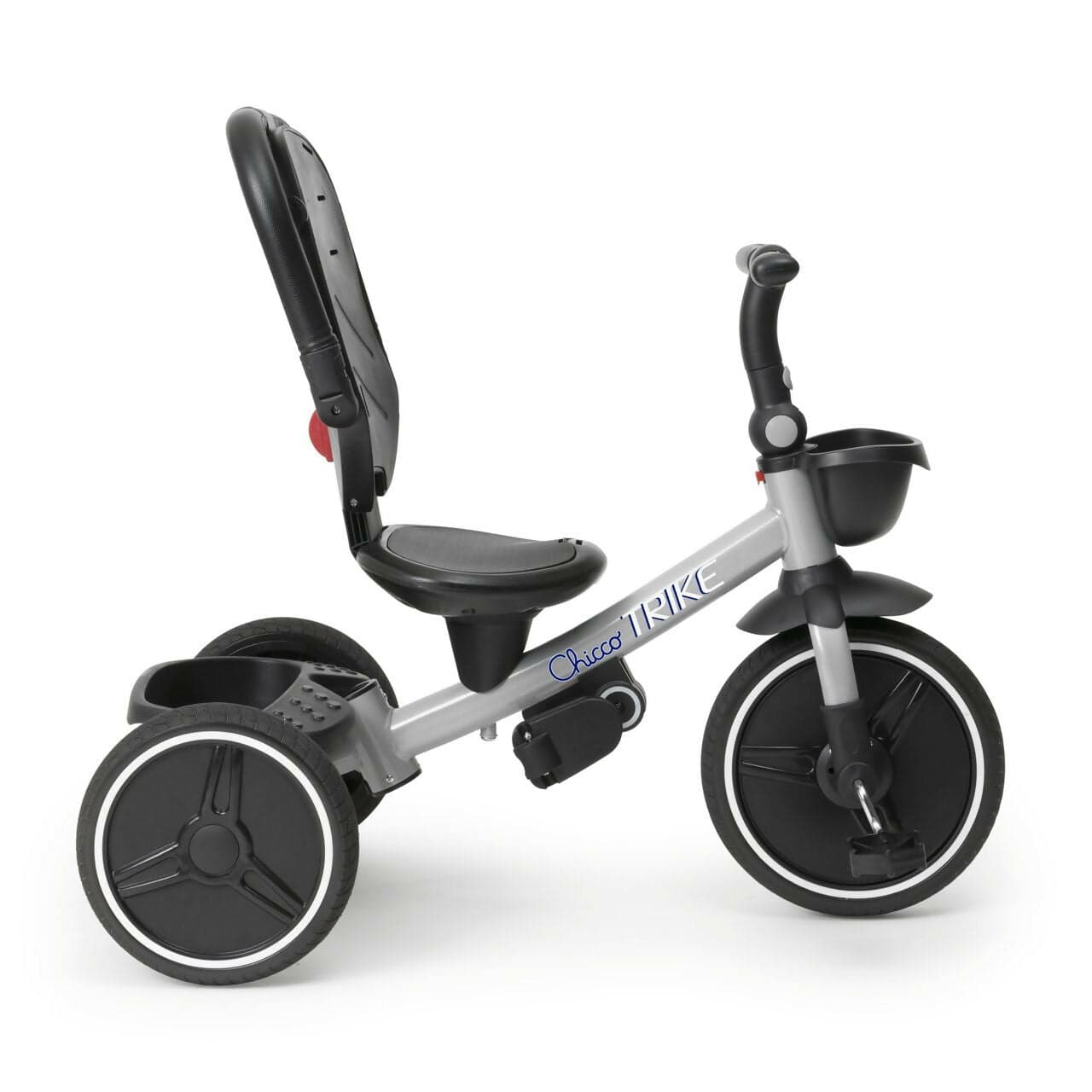 CHICCO Triciclo Evolutivo Bambini 4in1 segue la crescita del bambino - Telaio in Metallo - Ruote in Gomma EVA - Cintura a 4 Punti - Maniglione Telescopico e Cappottina Rimovibili - Passeggino con Seduta Reversibile - Cestino - colore BLU in Bici per bambini Sanitaria Gioia del Bimbo - Villa San Giovanni, commercioVirtuoso.it